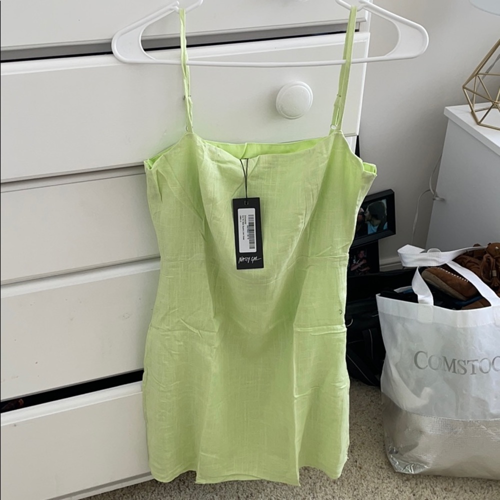 Nasty Gal Linen Dress